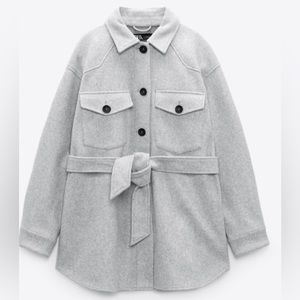 Zara shirt jacket